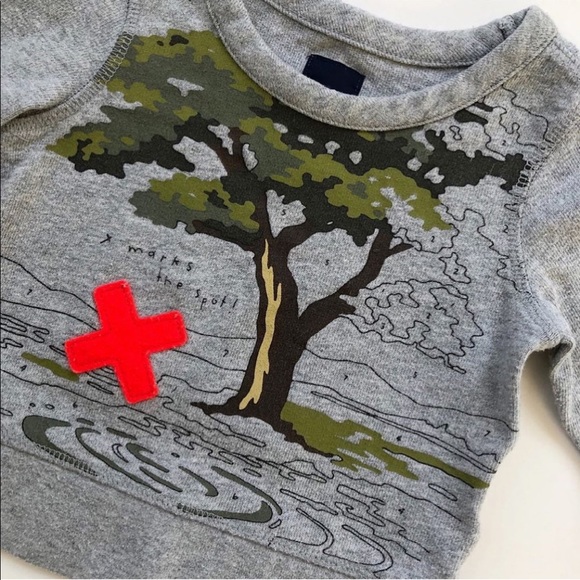 GAP Other - Baby Gap 6-12 mo Paint by Number Sweatshirt VGUC